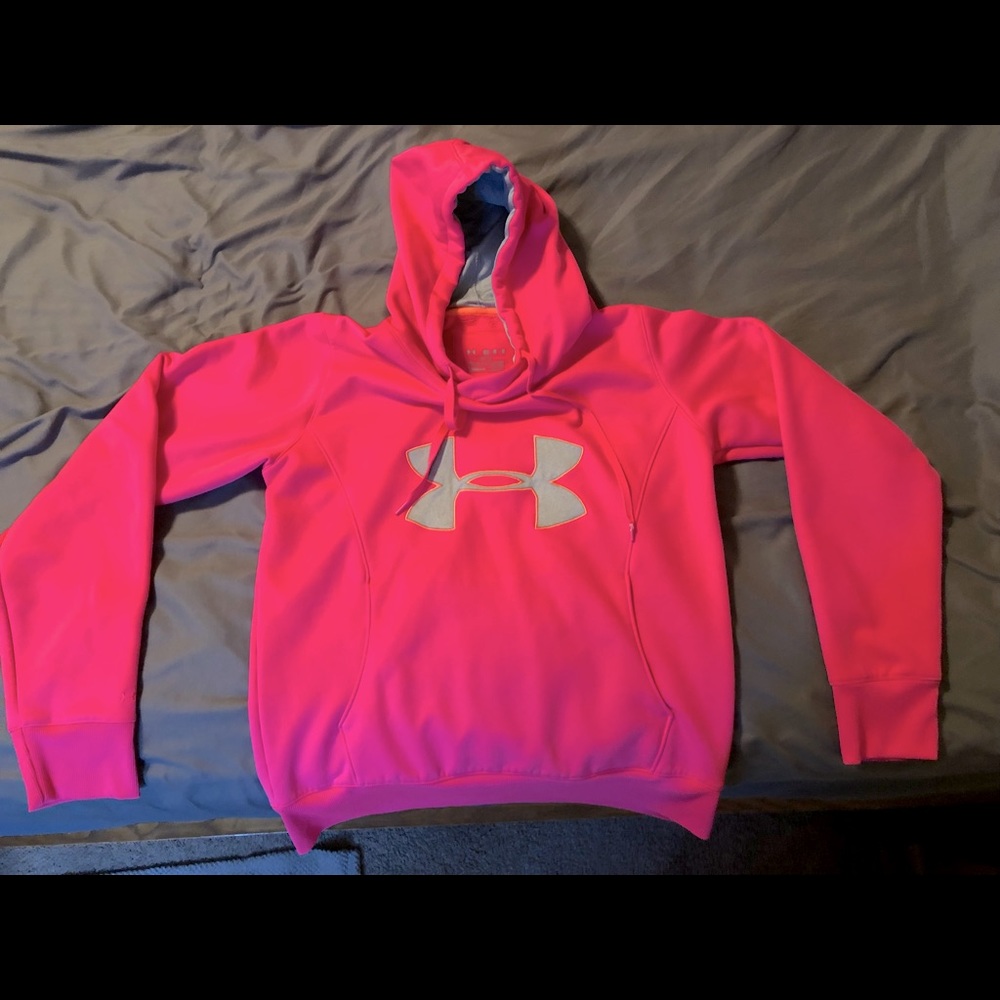 Pink Under Armour Storm Hoodie